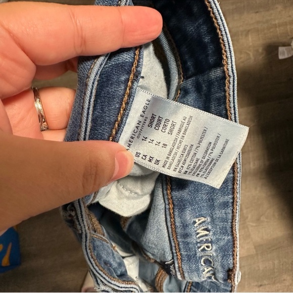 American Eagle Outfitters Dark Blue Skinny Jeans - Picture 4 of 4